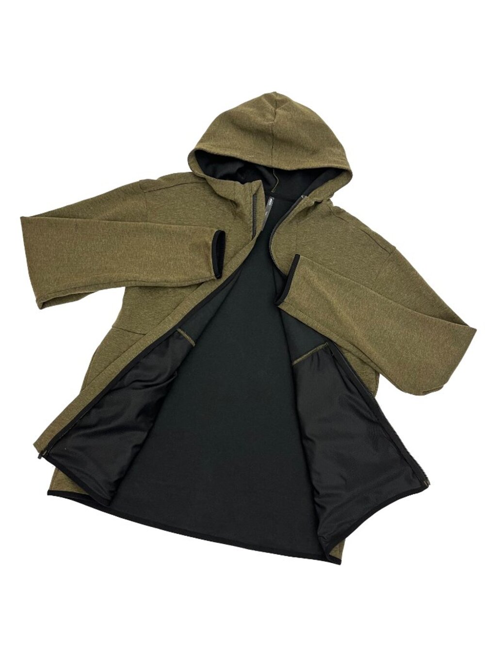 REI Co-op Active Pursuits Full Zip Hoodie Jacket Olive Green Mens L